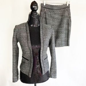 H & M Womens Suit Skirt Blazer Size 4 and 8